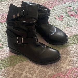 Black Combat & Moto Boots